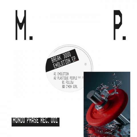 ( MP 001 ) BREAK 3000 - Emolotion EP ( 12" ) ( 1x buyer) Mondo Phase Rec